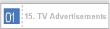 15. TV Advertisements