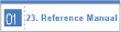 23. Reference Manual