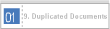9. Duplicated Documents