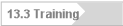 13.3 Training