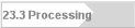 23.3 Processing