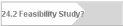 24.2 Feasibility Study?