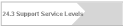 24.3 Support Service Levels