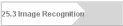 25.3 Image Recognition