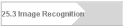25.3 Image Recognition