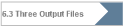 6.3 Three Output Files