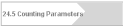 24.5 Counting Parameters