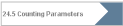 24.5 Counting Parameters