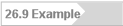 26.9 Example