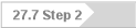 27.7 Step 2