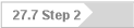 27.7 Step 2