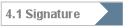 4.1 Signature