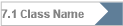 7.1 Class Name